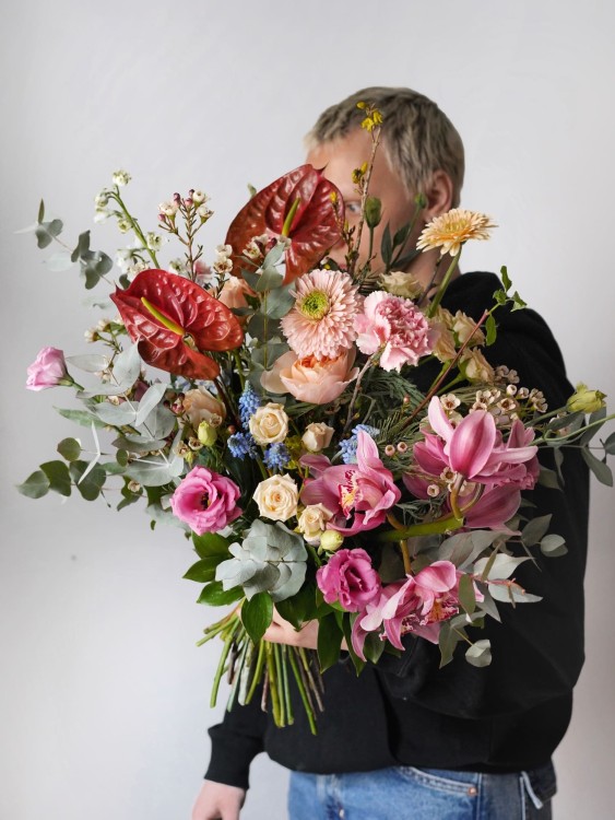 Букет «Грей» — Городской букет