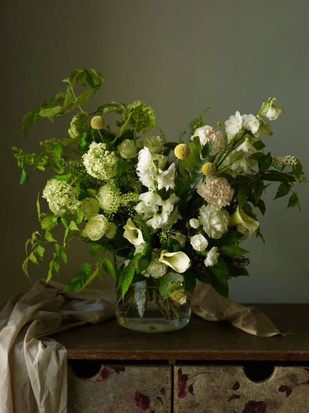 Букет «Хару» в свежей весенней палитре фото 1 &mdash; Городской букет