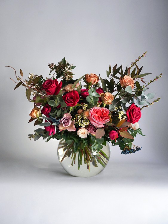 Букет «Влюбленное сердце» — Городской букет