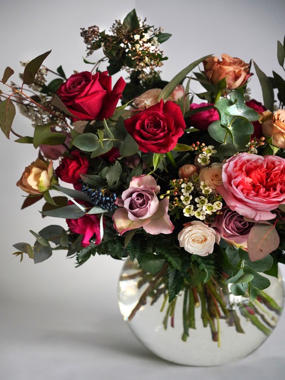 Букет «Влюбленное сердце» — Городской букет