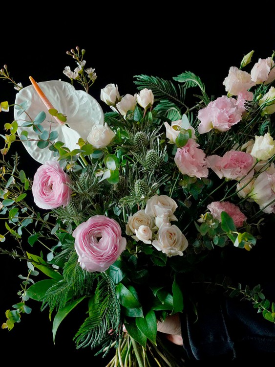 Букет «Мэрит» словно перламутровая жемчужина — Городской букет