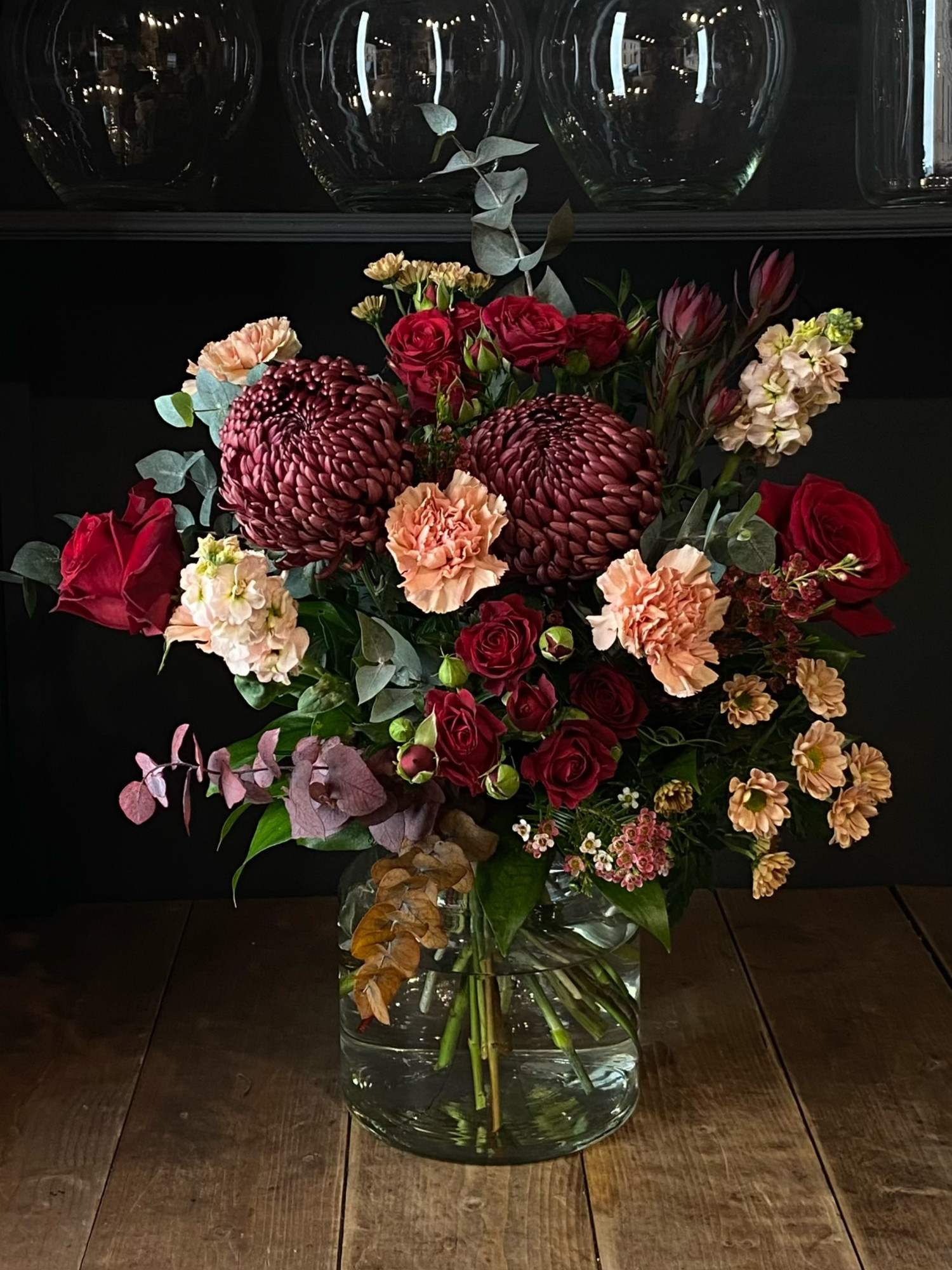 Изысканный букет «Бесконечная любовь» фото 1 — Городской букет