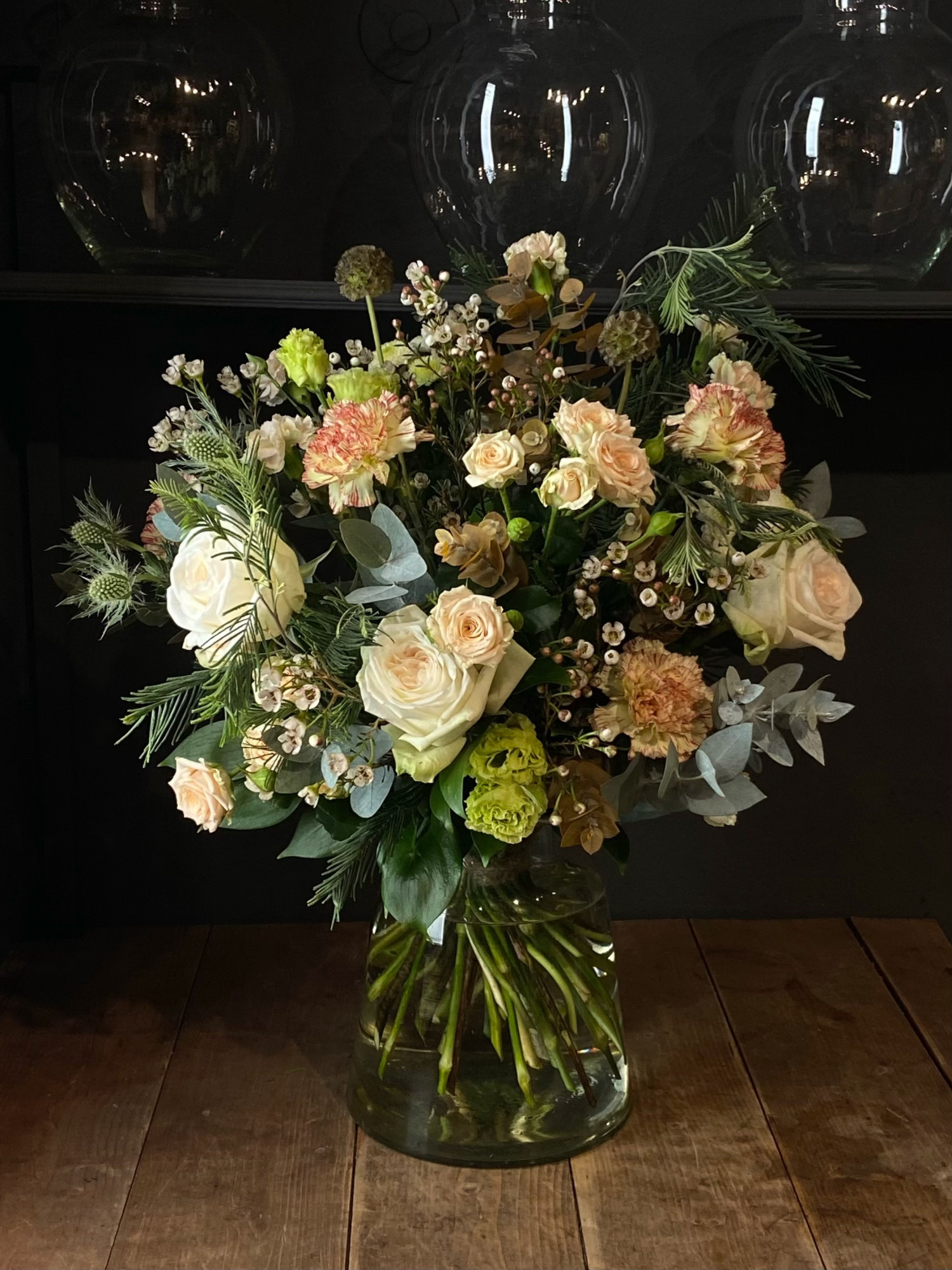 Очаровательный букет «Душевный уют» фото 1 — Городской букет