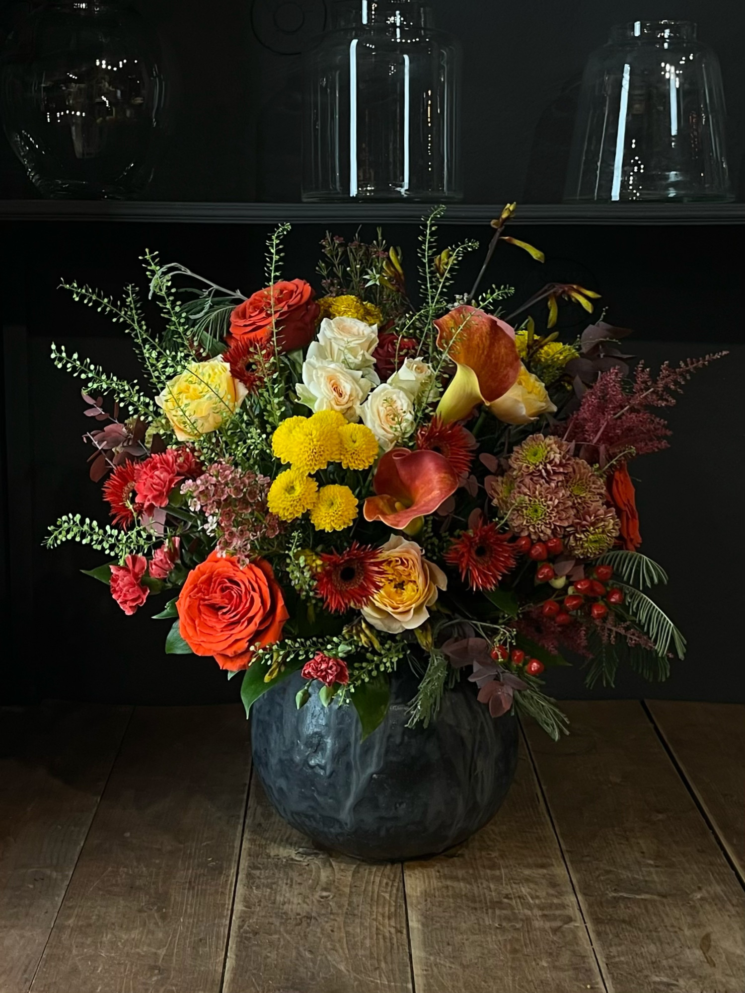 Элегантный букет «Солнечный луч» фото 1 — Городской букет