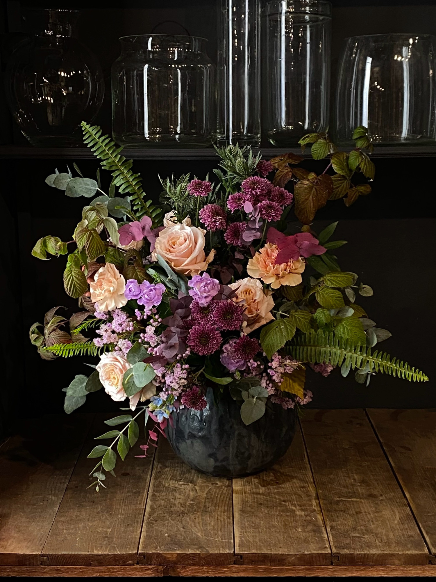 Очаровательный букет «Мамин сад» фото 1 — Городской букет