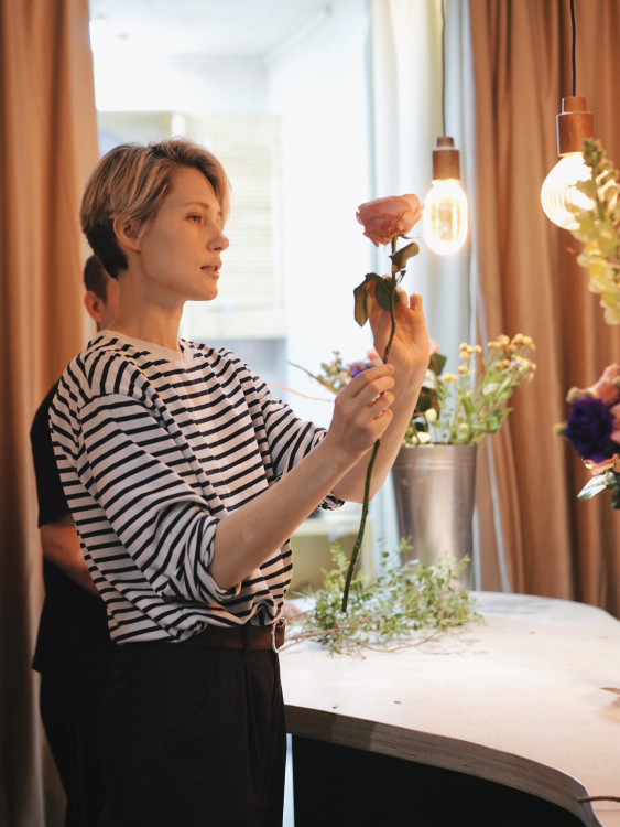 Авторский мастер-класс «Букет в природном стиле» &mdash; Городской букет