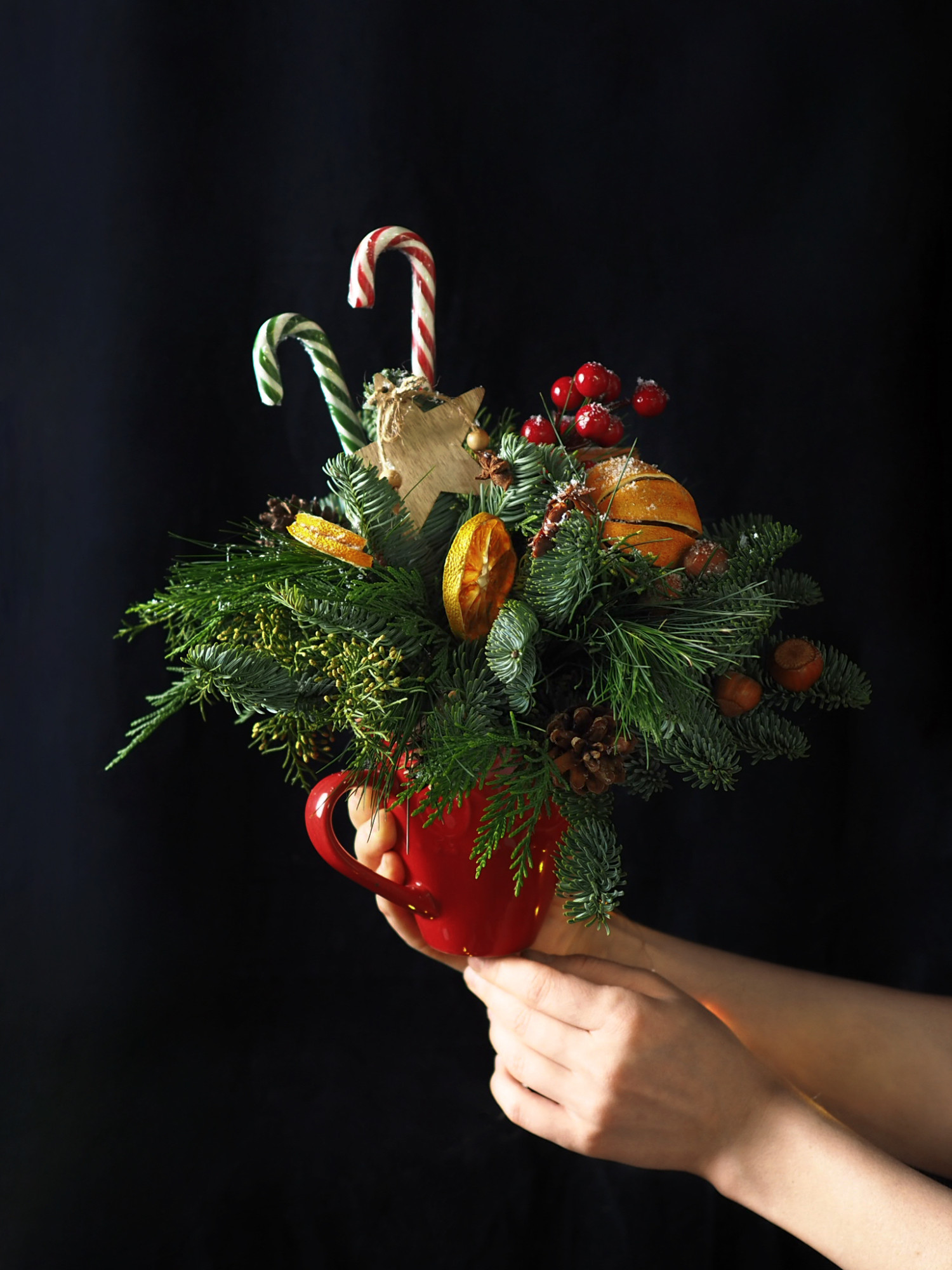 Мастер-класс «Новогодний коктейль» фото 1 &mdash; Городской букет