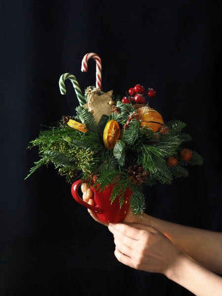 Мастер-класс «Новогодний коктейль» фото 1 &mdash; Городской букет