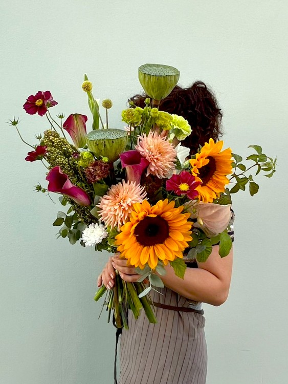 Золотистый букет «Мартин» — Городской букет