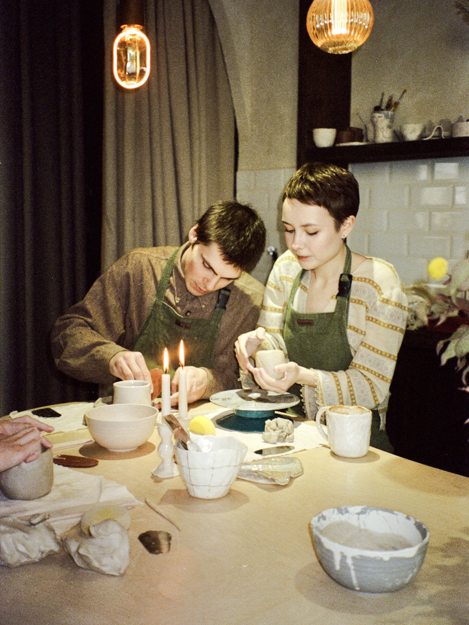 Мастер-класс по керамике для двоих «Свидание» фото 1 &mdash; Городской букет