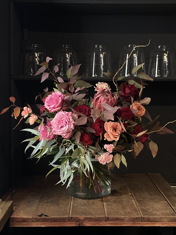 Букет «Вихрь чувств» &mdash; Городской букет