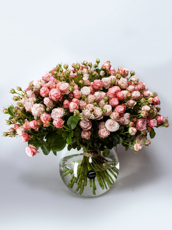 Букет «Флорентина» с пионовидными розами — Городской букет