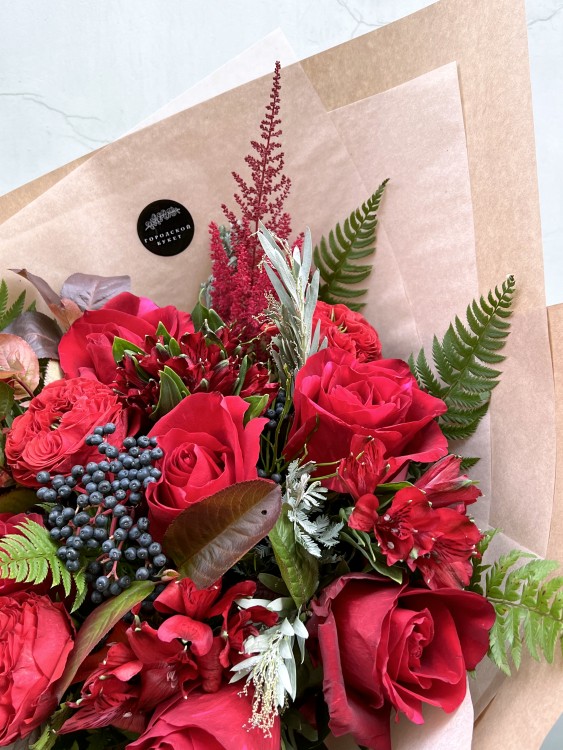 Букет «Я с тобой» — Городской букет